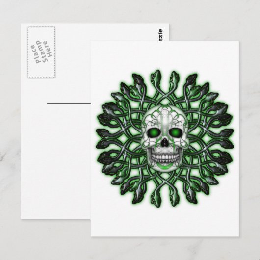 Gorgon Postkarte (Vorne/Hinten)