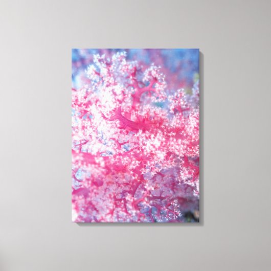 Gorgonische Koralle Leinwanddruck (Vorderseite)