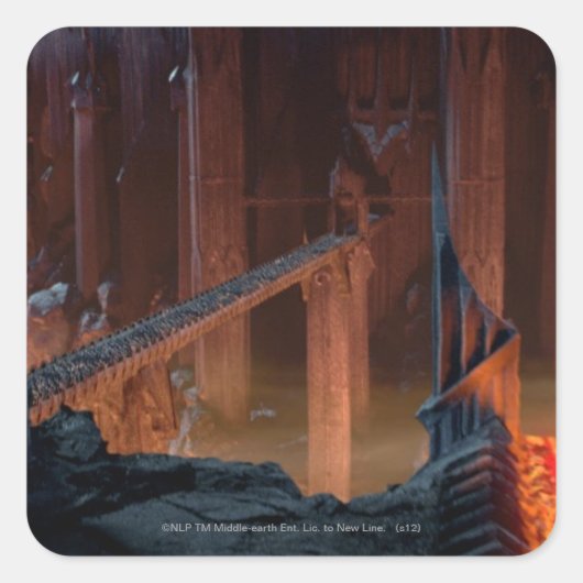 Gorgoroth Quadratischer Aufkleber (Vorderseite)