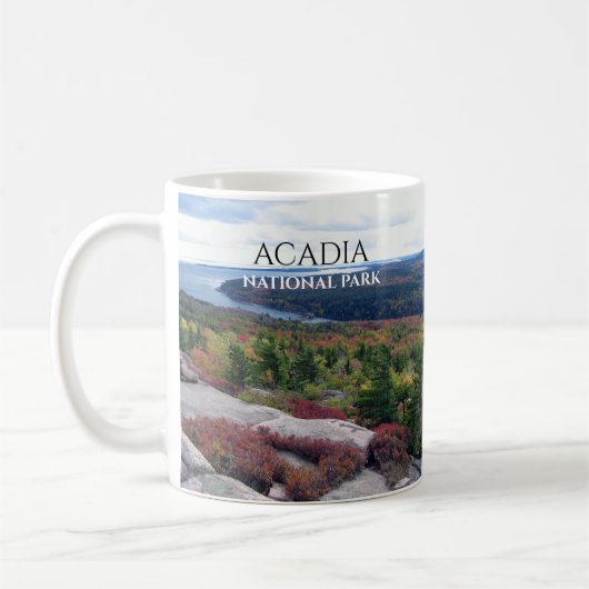 Gorham Mountain, Acadia Nationalpark Tasse (Links)
