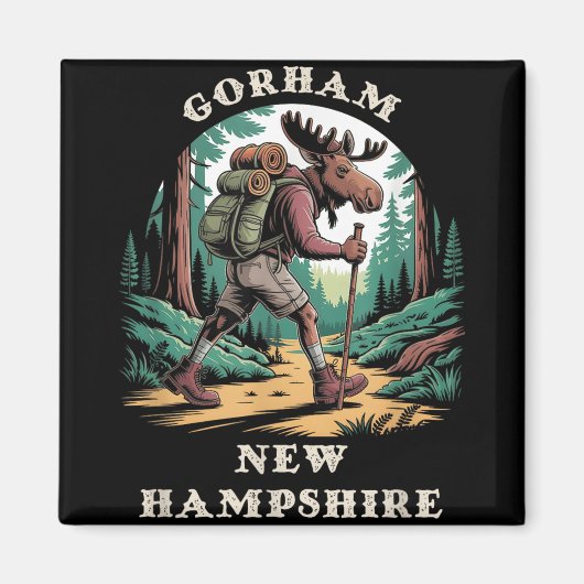 Gorham New Hampshire Nh Wandern im Val Piora Magnet (Vorne)