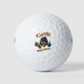 Gorila Beer White Golfball (Vorderseite)