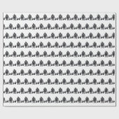 Gorila Deadlift Geschenkpapier (Flach)