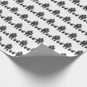 Gorila Deadlift Geschenkpapier (Ecke)
