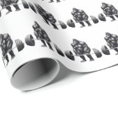 Gorila Deadlift Geschenkpapier (Rolleneckpunkt)