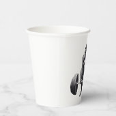 Gorila Deadlift Pappbecher (Rechts)