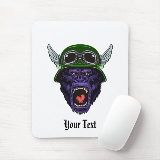 Gorila vektor I Tierdesign Mousepad (Mit Mouse)