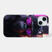 Gorilas iPhone 15 Hülle (Rückseite (Horizontal))