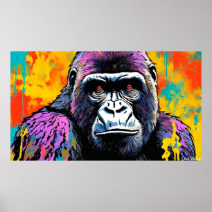 GORILLA 10 POSTER