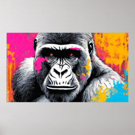 GORILLA 4 POSTER