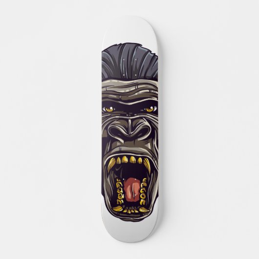 Gorilla-Affe-Gesichts-Skateboard-Plattform Skateboard (Vorne)