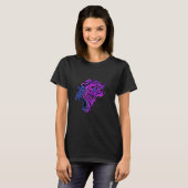 Gorilla-Affe-Monster-Kunst T-Shirt (Vorne ganz)