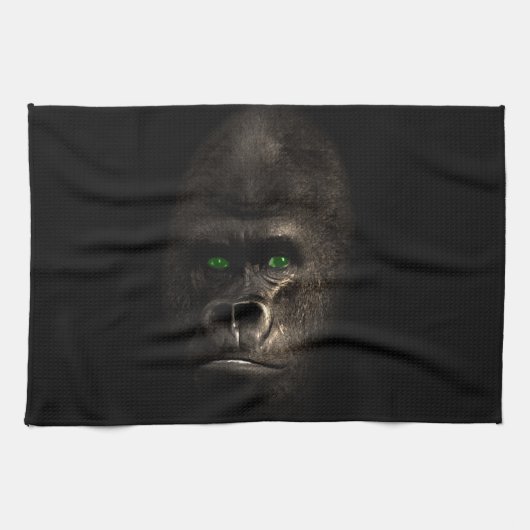Gorilla-Affen-Affe Geschirrtuch (Horizontal)