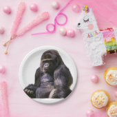 Gorilla-Affen-Affe Pappteller (Party)