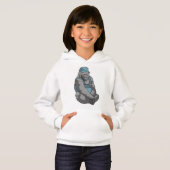 Gorilla als Handwerker mit Wrench Hoodie (Vorne ganz)