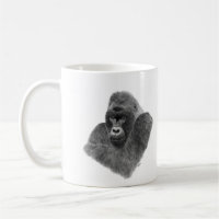 Gorilla Animal Art Tasse