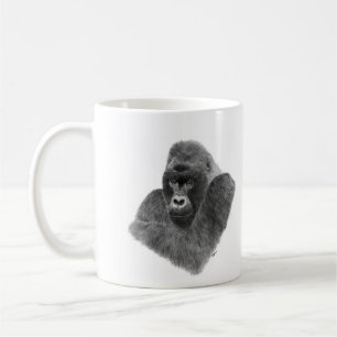 Gorilla Animal Art Tasse
