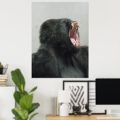 Gorilla, Ape, Affe, Tier, Naturwall Poster (Heimbüro)
