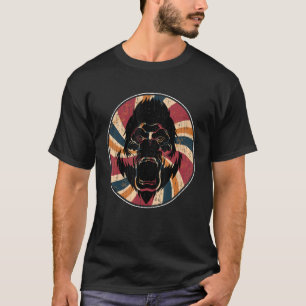 Gorilla Ape Delta Gestern und Heute T-Shirt