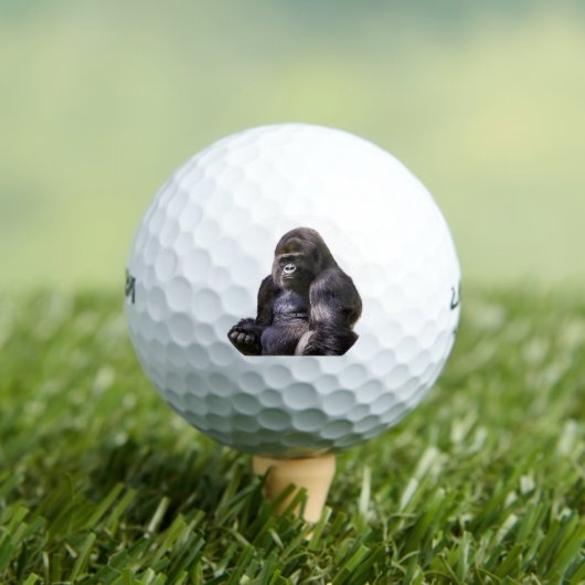 Gorilla Ape Monkey Golfball (Insitu T-Shirt)