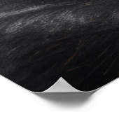 Gorilla Ape Wild Animal Portrait Fierce Power Poster (Ecke)