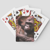 Gorilla Art Spielkarten (Rückseite)