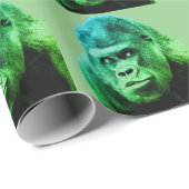 Gorilla Artwork Geschenkpapier (Rolleneckpunkt)