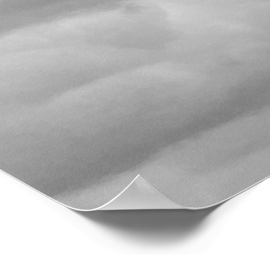 Gorilla auf einem Baum Poster (Ecke)