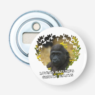 Gorilla Baby - Die sanften Giganten der Natur lieb Flaschenöffner