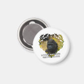 Gorilla Baby - Die sanften Giganten der Natur lieb Magnet (Vorderseite/Rückseite)