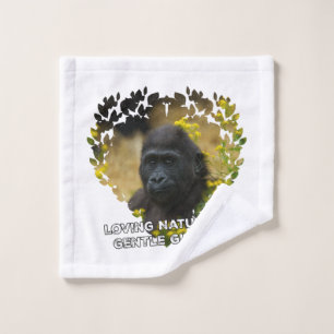 Gorilla Baby - Die sanften Giganten der Natur lieb Waschlappen