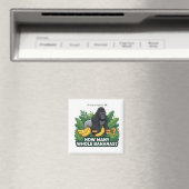 Gorilla-Bananen-Mathe Magnet (In Situ (Geschirrspüler))