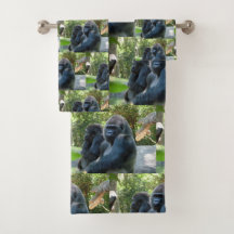 Gorilla Bath Towel Set