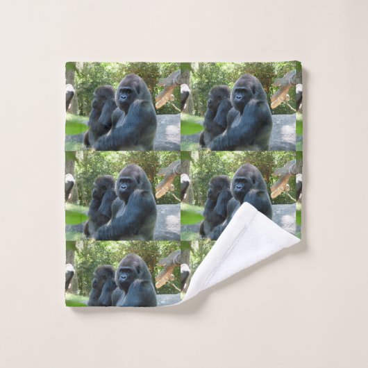 Gorilla Bath Towel Set (Waschlappen)