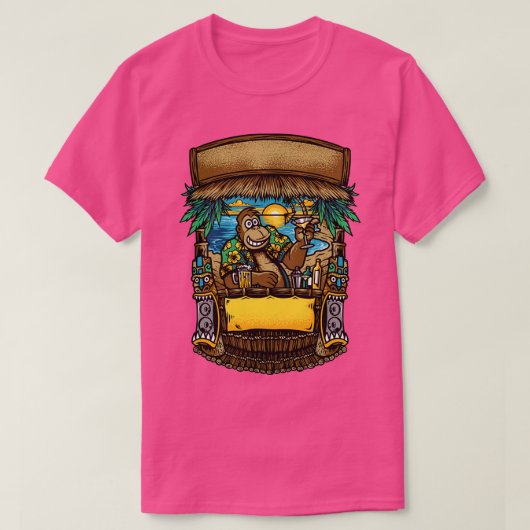 Gorilla Beach Bar T-Shirt (Design vorne)