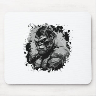Gorilla-Beast-Muskel-Workout Bodybuilding Boxen Mousepad