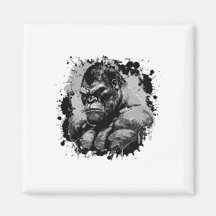 Gorilla-Beast-Muskeltraining Bodybuilding Boxen Magnet