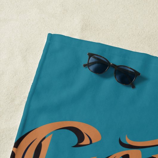 Gorilla Beer Beach Handtuch (Beispiel)