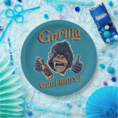 Gorilla Beer Paper Plate Pappteller (Party)