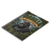 Gorilla-Bergregenwald POPCUT Notizblock (Linke Seite)