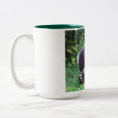 Gorilla beten zweifarbige tasse (Links)