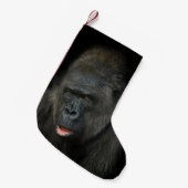 Gorilla Biddy Christmas Strumpf Kleiner Weihnachtsstrumpf (Vorderansicht (hängend))