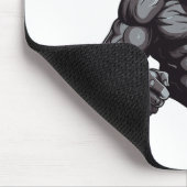 Gorilla-Biest Bodybuilder Workout-Gym Bodybuilding Mousepad (Ecke)