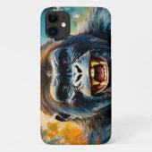 Gorilla Big Smile Case-Mate iPhone Hülle (Rückseite)