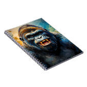 Gorilla Big Smile Notizblock (Rechte Seite)