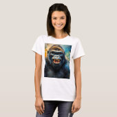Gorilla Big Smile T-Shirt (Vorne ganz)