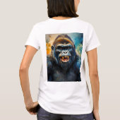 Gorilla Big Smile T-Shirt (Rückseite)
