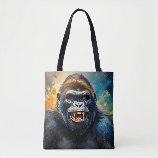 Gorilla Big Smile Tasche (Vorderseite)
