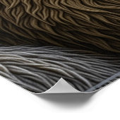 Gorilla, Bigfoot oder Sasquatch Nah Poster (Ecke)