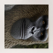 Gorilla, Bigfoot oder Sasquatch Nah Puzzle (Horizontal)